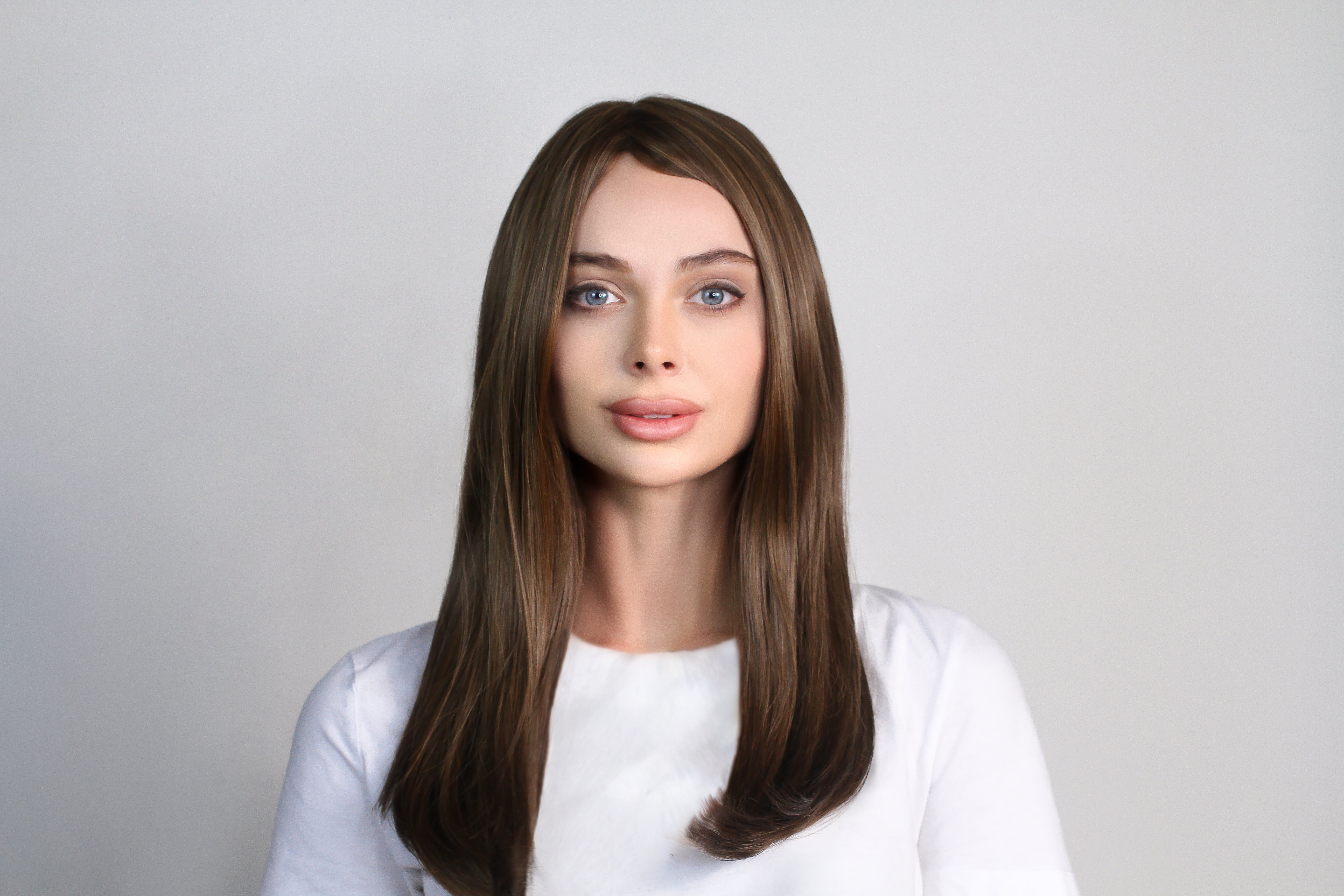 Regal Collection - Light Brown Streaks Wig